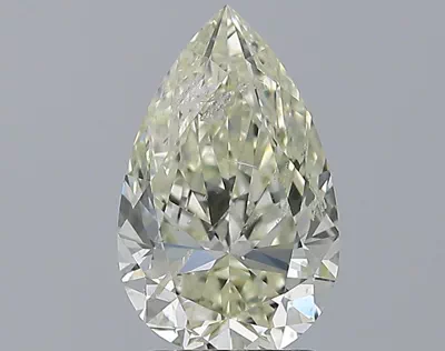 2.01ct K SI2 Rare Carat Ideal Cut Pear Diamond