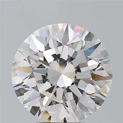 5.03ct G SI1 Rare Carat Ideal Cut Round Diamond
