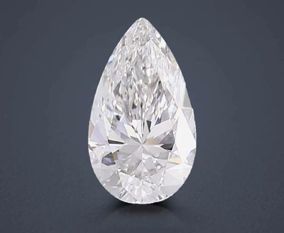 2.01ct G VVS2 Very Good Cut Pear Lab Grown Diamond
