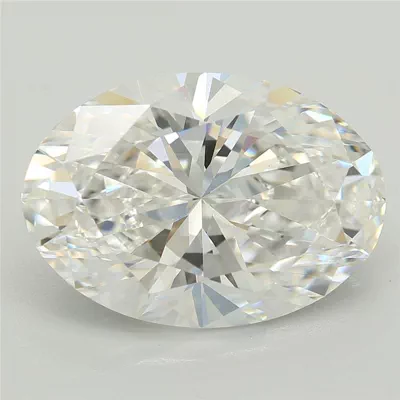 3.57ct E VVS2 Rare Carat Ideal Cut Oval Lab Grown Diamond