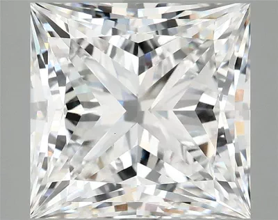 7.93ct E VS1 Rare Carat Ideal Cut Princess Lab Grown Diamond