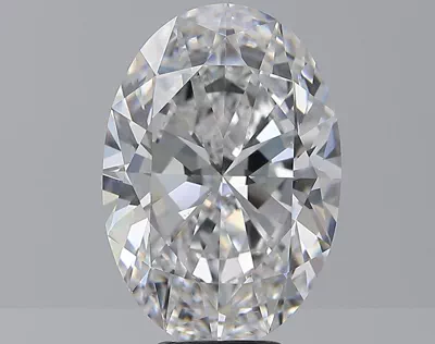 7.01ct D VS2 Rare Carat Ideal Cut Oval Diamond