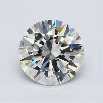 3.24ct D IF Rare Carat Ideal Cut Round Diamond