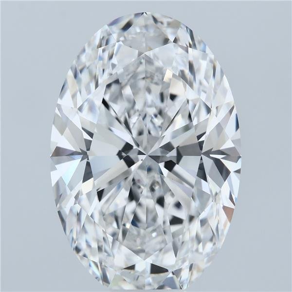 14.18ct D VVS2 Rare Carat Ideal Cut Oval Lab Grown Diamond