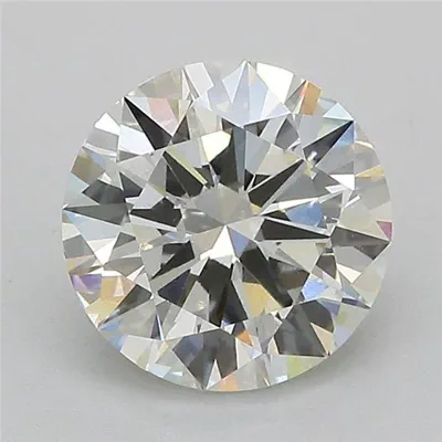 2.13ct J VVS2 Excellent Cut Round Lab Grown Diamond