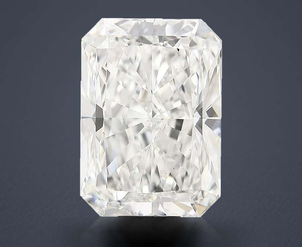 13.08ct F VS1 Rare Carat Ideal Cut Radiant Lab Grown Diamond