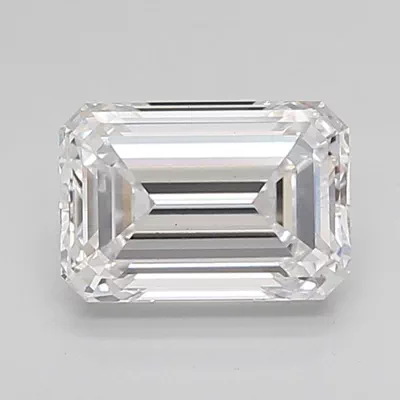 1.88ct E VS1 Excellent Cut Emerald Lab Grown Diamond