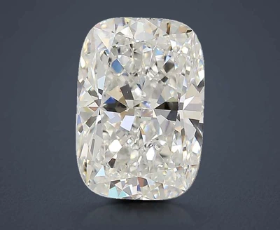 3.08ct E VVS2 Rare Carat Ideal Cut Cushion Lab Grown Diamond