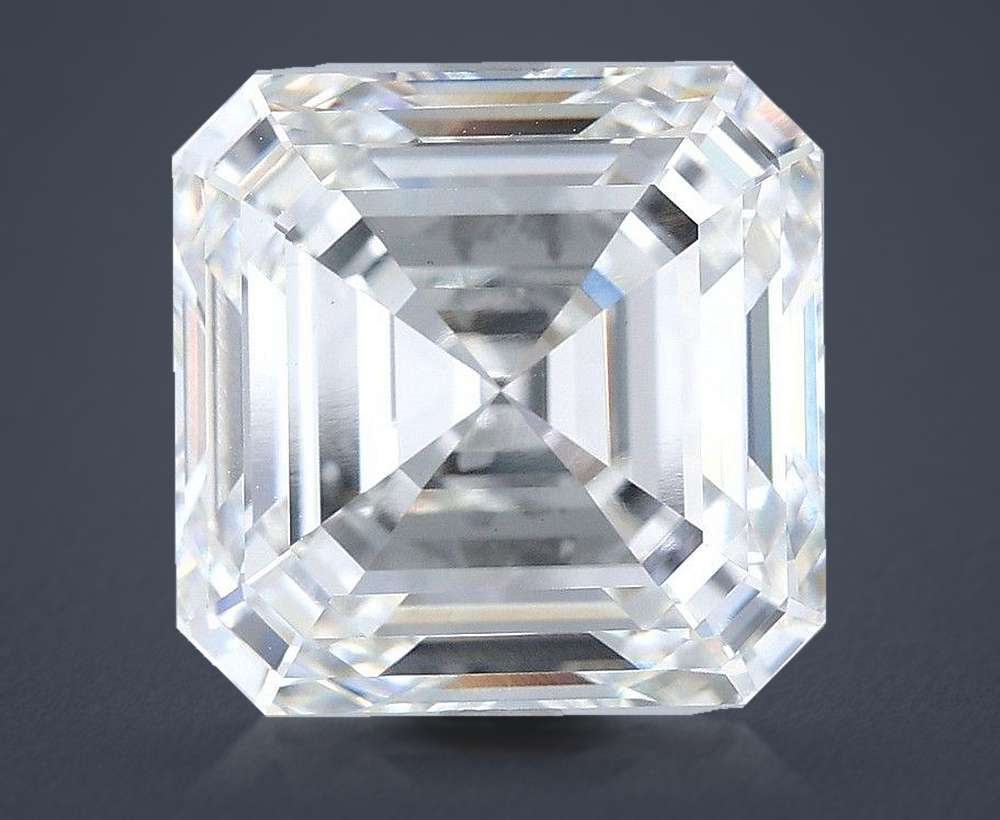 9.06ct G VS1 Rare Carat Ideal Cut Asscher Lab Grown Diamond