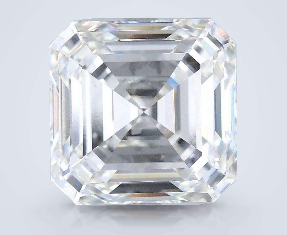 9.06ct G VS1 Rare Carat Ideal Cut Asscher Lab Grown Diamond