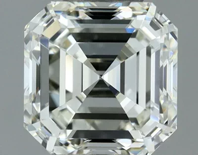 0.80ct J VVS2 Very Good Cut Asscher Diamond