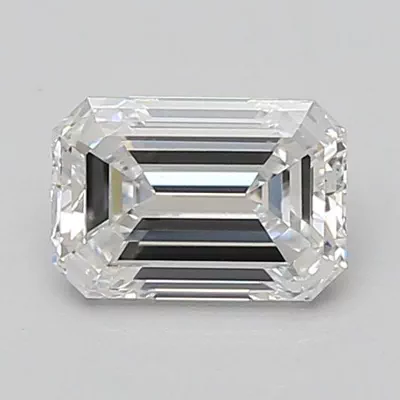 1.16ct E VVS2 Rare Carat Ideal Cut Emerald Lab Grown Diamond