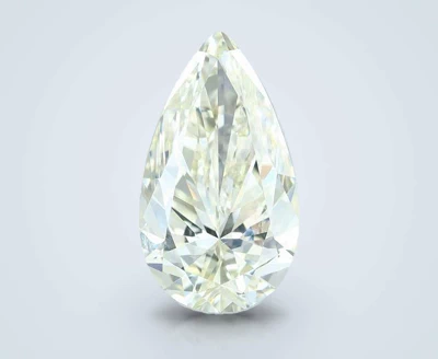 3.02ct K SI1 Rare Carat Ideal Cut Pear Diamond