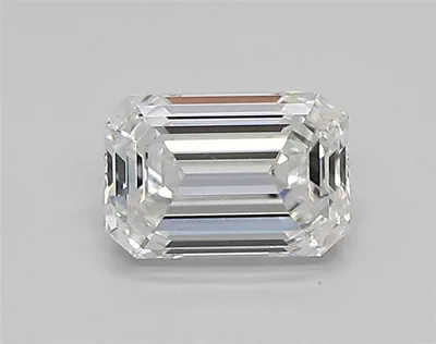 0.88ct D VVS1 Rare Carat Ideal Cut Emerald Lab Grown Diamond
