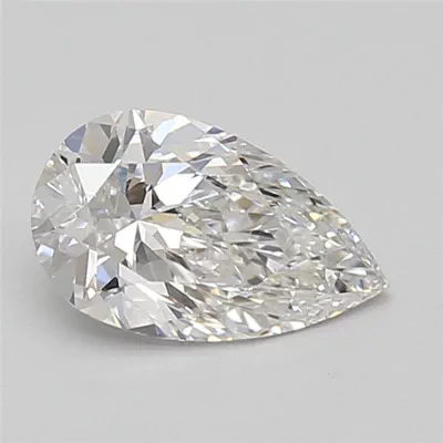 1.33ct E VVS2 Very Good Cut Pear Lab Grown Diamond