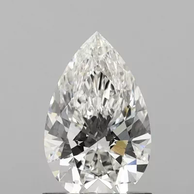 1.13ct H VS1 Rare Carat Ideal Cut Pear Lab Grown Diamond