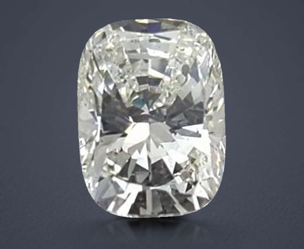 2.40ct H SI1 Very Good Cut Cushion Diamond