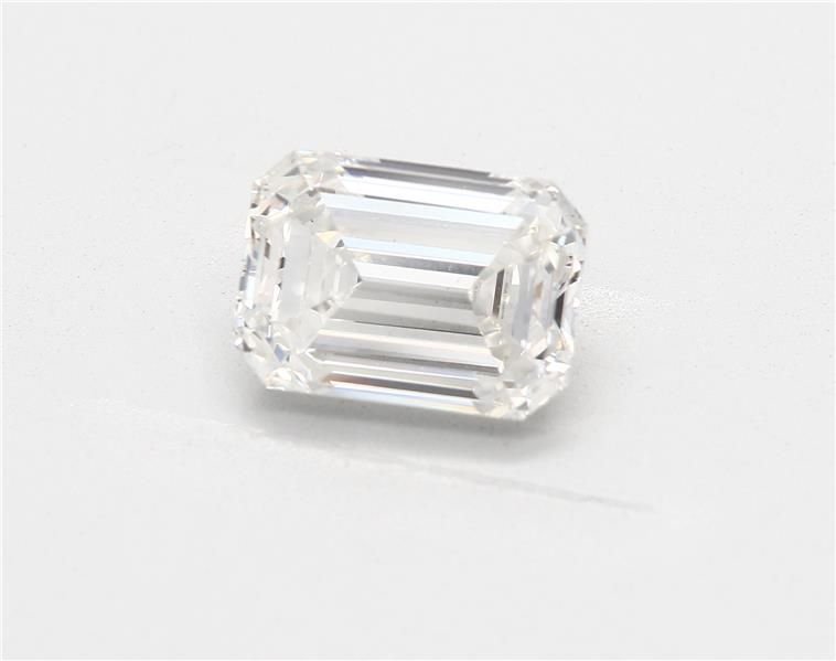 2.51ct J VS2 Rare Carat Ideal Cut Emerald Diamond