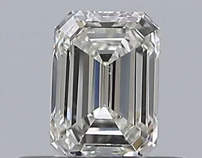 0.40ct I VS2 Rare Carat Ideal Cut Emerald Diamond