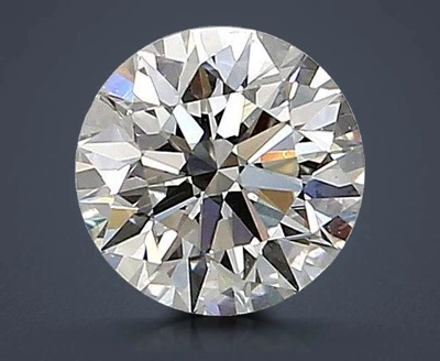 0.76ct I SI1 Rare Carat Ideal Cut Round Diamond