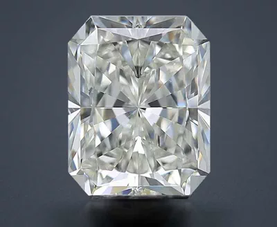 3.02ct J SI1 Rare Carat Ideal Cut Radiant Diamond