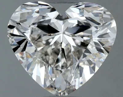 1.00ct I VS1 Rare Carat Ideal Cut Heart Diamond