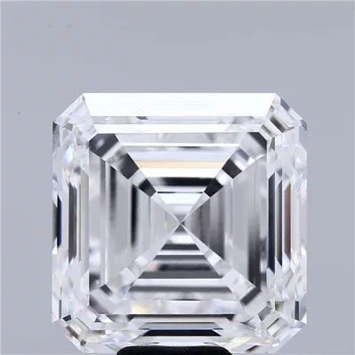 13.63ct E VVS2 Very Good Cut Asscher Lab Grown Diamond
