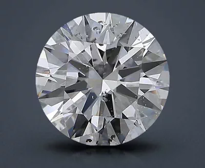 2.95ct D SI2 Rare Carat Ideal Cut Round Diamond