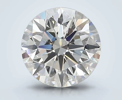 3.08ct E VS1 Rare Carat Ideal Cut Round Lab Grown Diamond