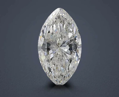 3.01ct G SI2 Rare Carat Ideal Cut Marquise Diamond