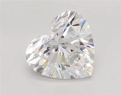 4.44ct D VS1 Rare Carat Ideal Cut Heart Lab Grown Diamond
