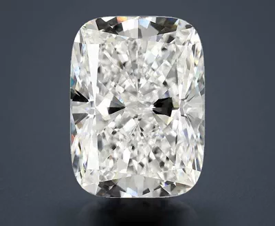 10.25ct F VVS2 Rare Carat Ideal Cut Cushion Lab Grown Diamond