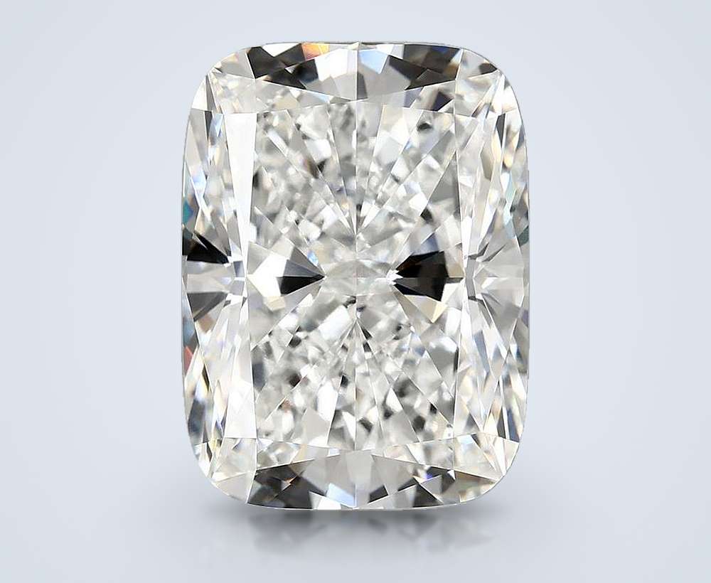 10.25ct F VVS2 Rare Carat Ideal Cut Cushion Lab Grown Diamond