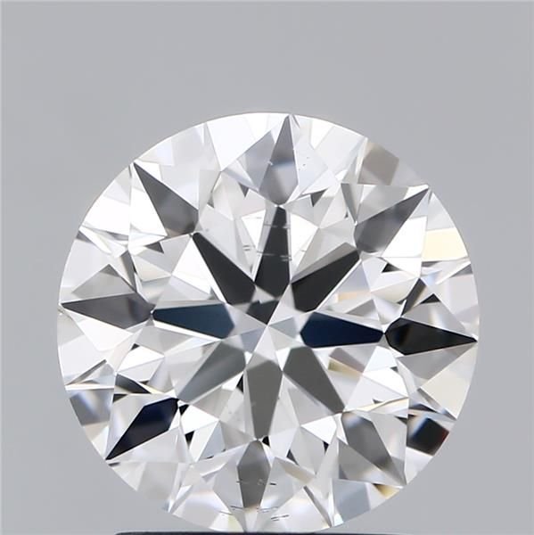 2.04ct E SI1 Rare Carat Ideal Cut Round Lab Grown Diamond