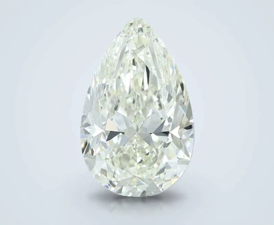 4.53ct J VVS2 Rare Carat Ideal Cut Pear Diamond