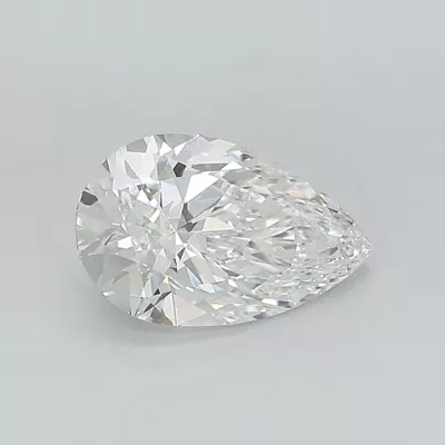 15.13ct F VVS2 Very Good Cut Pear Lab Grown Diamond
