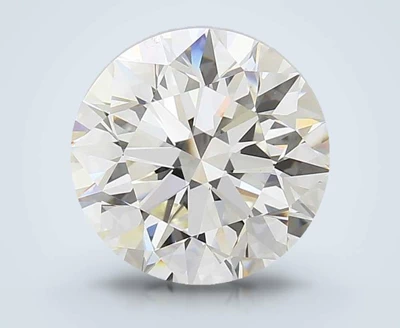4.01ct J VVS1 Excellent Cut Round Diamond