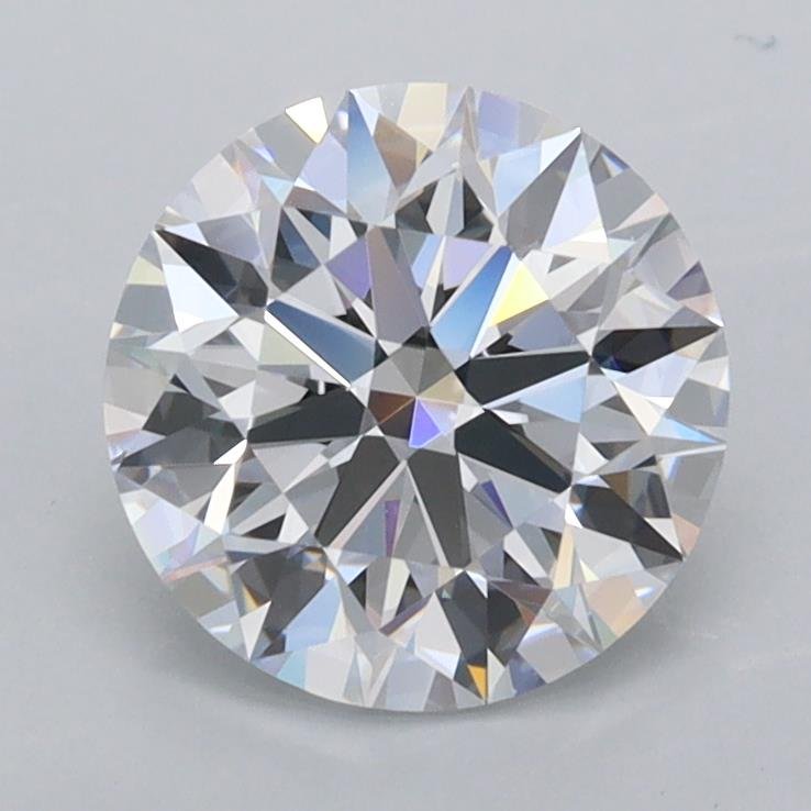 1.77ct E VVS2 Rare Carat Ideal Cut Round Lab Grown Diamond