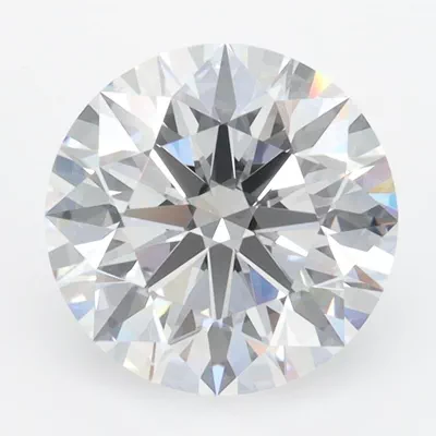 2.68ct D IF Rare Carat Ideal Cut Round Lab Grown Diamond