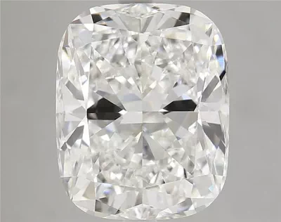 7.55ct F VVS2 Rare Carat Ideal Cut Cushion Lab Grown Diamond