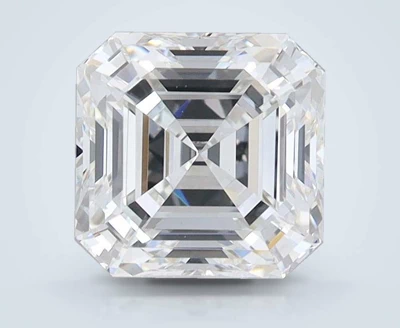 2.02ct F VVS2 Rare Carat Ideal Cut Asscher Lab Grown Diamond