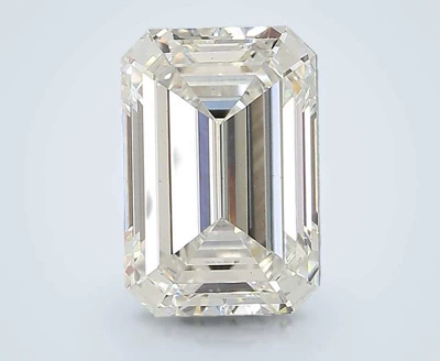 2.54ct F VS1 Rare Carat Ideal Cut Emerald Lab Grown Diamond