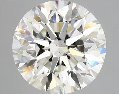 4.00ct J SI1 Excellent Cut Round Diamond