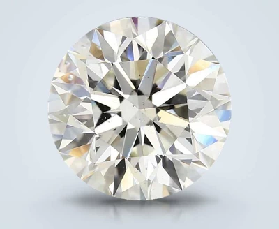 4.00ct J SI1 Excellent Cut Round Diamond