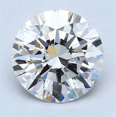 2.03ct H SI1 Rare Carat Ideal Cut Round Diamond