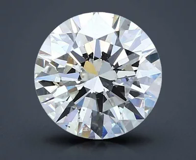 2.03ct H SI1 Rare Carat Ideal Cut Round Diamond
