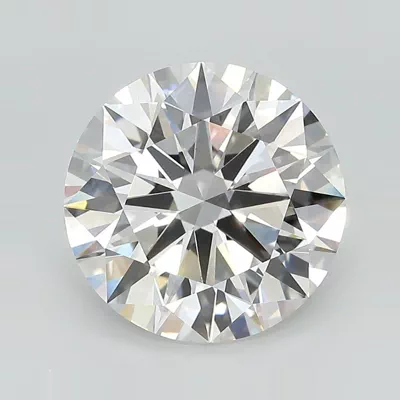 4.79ct F VS1 Rare Carat Ideal Cut Round Lab Grown Diamond