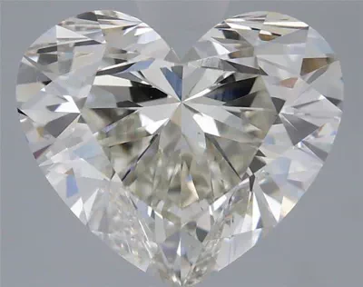 3.30ct I VS1 Rare Carat Ideal Cut Heart Lab Grown Diamond