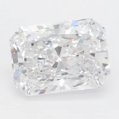 2.08ct D VVS1 Rare Carat Ideal Cut Radiant Lab Grown Diamond