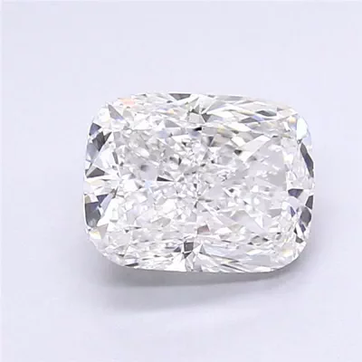 3.01ct E VS2 Very Good Cut Cushion Lab Grown Diamond